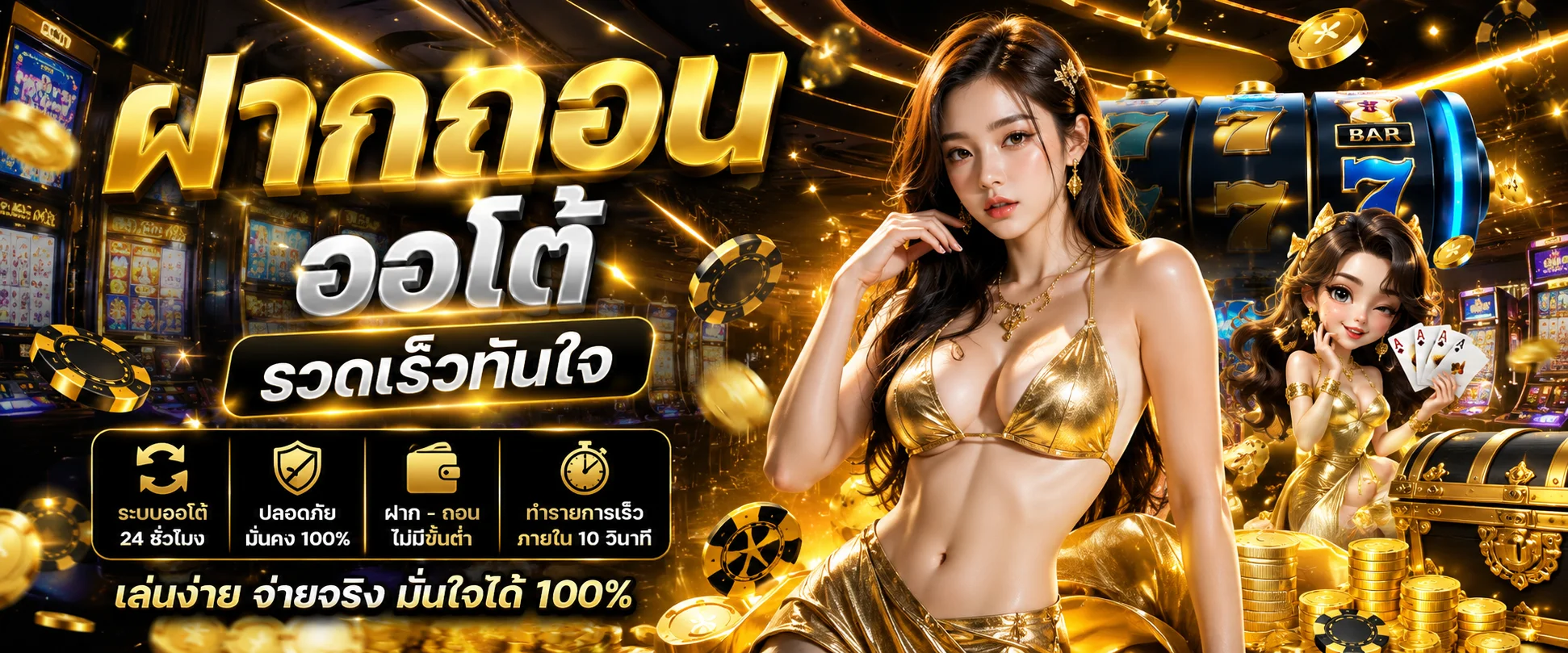 บาคาร่าออนไลน์ คาสิโนสดถ่ายทอดสดที่ MVP24H