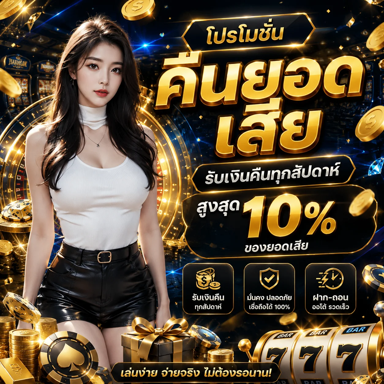 โปรโมชั่นสมาชิกใหม่ MVP24H รับโบนัสต้อนรับ